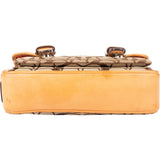Coach Monogram Pocket Mini Crossbody Bag