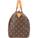 Louis Vuitton Canvas Monogram Speedy 30 Handbag