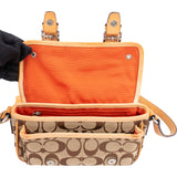 Coach Monogram Pocket Mini Crossbody Bag