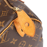 Louis Vuitton Canvas Monogram Speedy 30 Handbag