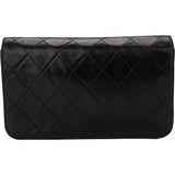 Chanel Quilted Lambskin 24K Gold Mini Single Flap Shoulder Bag