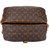 Louis Vuitton Canvas Monogram Saumur 35 Crossbody Bag