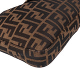 Fendi FF Monogram Baguette Buckle Shoulder Bag