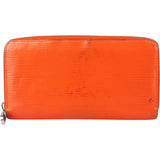 Louis Vuitton Orange Epi Leather Zippy Wallet
