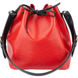 Louis Vuitton Bicolor Epi Leather Sac Noe Petit Shoulder Bag