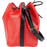 Louis Vuitton Bicolor Epi Leather Sac Noe Petit Shoulder Bag