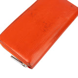 Louis Vuitton Orange Epi Leather Zippy Wallet