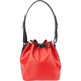 Louis Vuitton Bicolor Epi Leather Sac Noe Petit Shoulder Bag