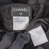 Chanel Noir Wool Skirt (FR 36 / D 34)