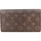 Louis Vuitton Canvas Monogram Sarah Wallet