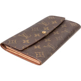 Louis Vuitton Canvas Monogram Sarah Wallet