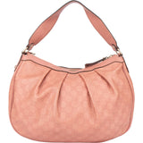 Gucci GG Leather Monogram Sukey Hobo Bag