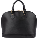 Louis Vuitton Noir Epi Leather Alma PM Handbag