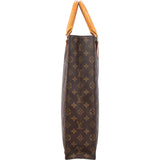 Louis Vuitton Canvas Monogram Sac Plat Handbag