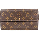 Louis Vuitton Canvas Monogram Sarah Wallet