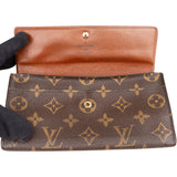 Louis Vuitton Canvas Monogram Sarah Wallet