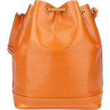 Louis Vuitton Cognac Epi Leather Sac Noe Grande Shoulder Bag