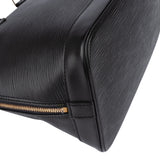 Louis Vuitton Noir Epi Leather Alma PM Handbag