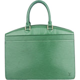 Louis Vuitton Green Epi Leather Riviera Handbag