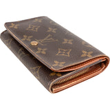 Louis Vuitton Canvas Monogram Tresor Wallet