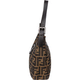 Fendi FF Monogram Baguette Buckle Handbag