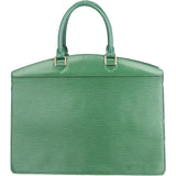 Louis Vuitton Green Epi Leather Riviera Handbag