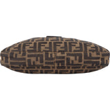 Fendi FF Monogram Baguette Buckle Shoulder Bag