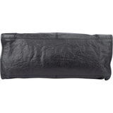 Balenciaga Black Leather City Handbag