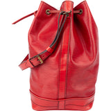 Louis Vuitton Rouge Epi Leather Sac Noe Grande Shoulder Bag