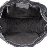 Balenciaga Black Leather City Handbag