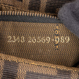 Fendi FF Monogram Baguette Buckle Shoulder Bag