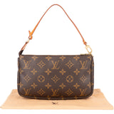 Louis Vuitton Canvas Monogram Pochette Accessoire Handbag