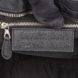 Balenciaga Black Leather City Handbag