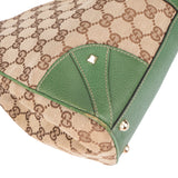Gucci GG Monogram Spikes Jackie Handbag