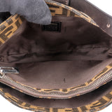 Fendi FF Monogram Baguette Buckle Handbag