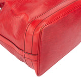 Louis Vuitton Rouge Epi Leather Sac Noe Grande Shoulder Bag