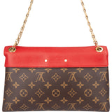 Louis Vuitton Canvas Monogram Pallas Chain Crossbody Bag