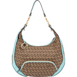 Fendi FF Monogram Zucchino Handbag