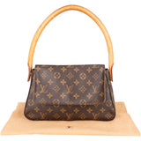 Louis Vuitton Canvas Monogram Looping PM Shoulder Bag
