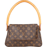 Louis Vuitton Canvas Monogram Looping PM Shoulder Bag