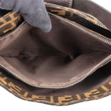 Fendi FF Monogram Baguette Buckle Handbag
