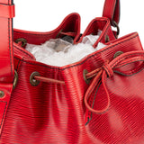 Louis Vuitton Rouge Epi Leather Sac Noe Grande Shoulder Bag