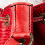 Louis Vuitton Rouge Epi Leather Sac Noe Grande Shoulder Bag
