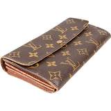 Louis Vuitton Canvas Monogram Sarah Wallet