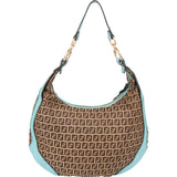 Fendi FF Monogram Zucchino Handbag