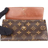 Louis Vuitton Canvas Monogram Sarah Wallet