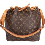 Louis Vuitton Canvas Monogram Sac Noe Petit Shoulder Bag