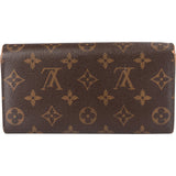 Louis Vuitton Canvas Monogram Sarah Wallet