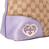 Gucci GG Monogram Lovely Heart Hobo Bag