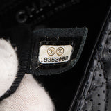 Chanel Quilted Perforated Leather Single Flap Shoulder Bag